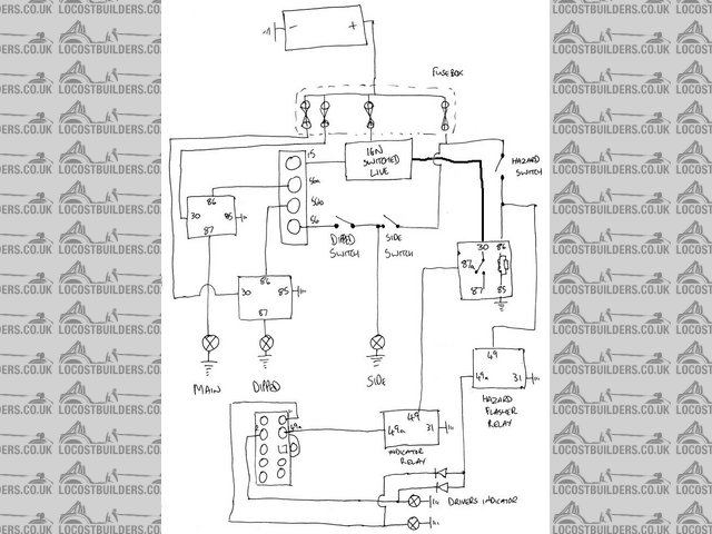 Proper wiring diagram